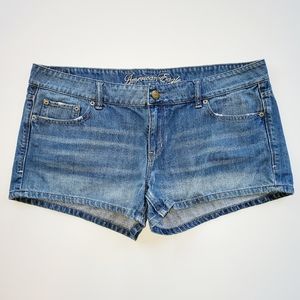 American Eagle Denim Jean Shorts Plus Size 16
